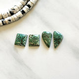 Small Sea Green Mixed Treasure Mountain Turquoise, Set of 4 Background