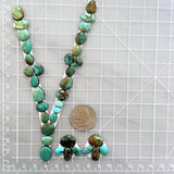 Small Mixed Mixed Mixed Turquoise, Set of 35 Dimensions