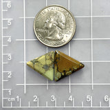 Medium Mixed Triangle Treasure Mountain Turquoise, Set of 2 Dimensions