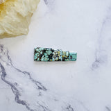 Small Sky Blue Bar Mixed Turquoise, Set of 5 Background