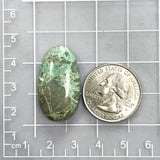 Large Faint Green Oval Carico Lake Turquoise Dimensions