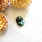 Small Bamboo Green Half Moon Bamboo Mountain Turquoise, Set of 2 Background