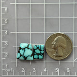 Medium Sky Blue Mixed Yungai Turquoise, Set of 2 Dimensions