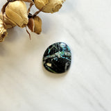 Large Sky Blue Freeform Blue Moon Turquoise Background