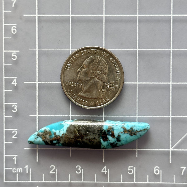 Large Sky Blue Freeform Ithaca Peak Turquoise Dimensions