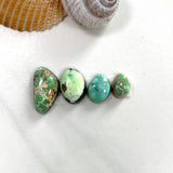 Small Mixed Freeform Carico Lake Turquoise, Set of 4 Background