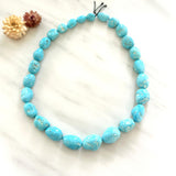 Sky Blue Sleeping Beauty Turquoise Nugget Beads Background