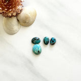 Small Mixed Mixed Carico Lake Turquoise, Set of 4 Background