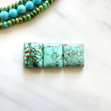 Large Mint Green Bar Namtso Lake Turquoise, Set of 3 Background