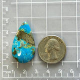 Large Sky Blue Teardrop Ithaca Peak Turquoise Dimensions