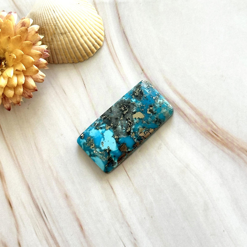 Large Sky Blue Bar Ithaca Peak Turquoise Background