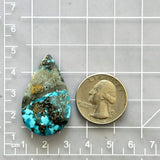 Large Sky Blue Teardrop Ithaca Peak Turquoise Dimensions