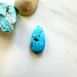 Large Sky Blue Teardrop Ithaca Peak Turquoise Background