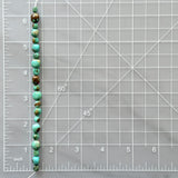 Sky Blue Fox Turquoise Nugget Beads Dimensions
