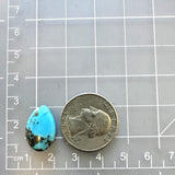 Medium Sky Blue Teardrop Ithaca Peak Turquoise Dimensions