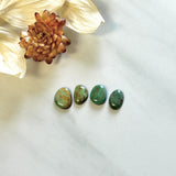 Small Mixed Mixed Tyrone Turquoise, Set of 4 Background