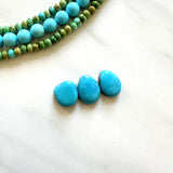 Small Sky Blue Mixed Sleeping Beauty Turquoise, Set of 3 Background