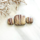 Medium Red Freeform White Buffalo Dolomite, Set of 3 Background