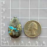 Large Sky Blue Teardrop Ithaca Peak Turquoise Dimensions