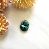 Small Bamboo Green Half Moon Yungai Turquoise, Set of 2 Background