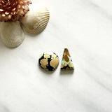 Small Earth Brown Mixed Treasure Mountain Turquoise, Set of 2 Background