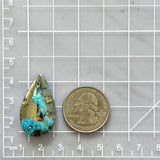 Large Sky Blue Teardrop Ithaca Peak Turquoise Dimensions