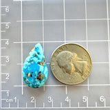 Large Sky Blue Teardrop Ithaca Peak Turquoise Dimensions