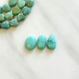 Medium Sky Blue Mixed Kingman Turquoise, Set of 3 Background