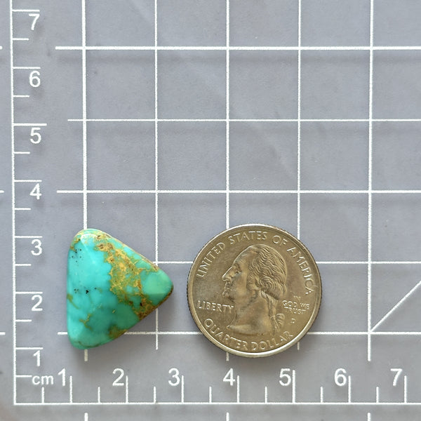 Large Sky Blue Triangle Namtso Lake Turquoise Dimensions