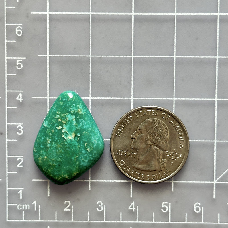 Large Deep Green Freeform Broken Arrow Variscite Dimensions