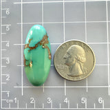Large Sea Green Oval Royston Turquoise Dimensions