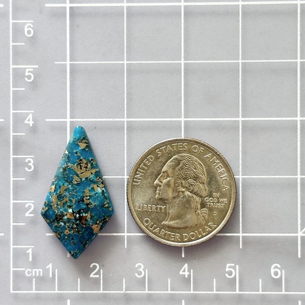 Large Ocean Blue Diamond Ithaca Peak Turquoise Dimensions