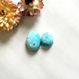 Medium Sky Blue Mixed Kingman Turquoise, Set of 2 Background
