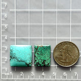 Large Sky Blue Bar Yungai Turquoise, Set of 2 Dimensions