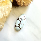 Large Faint Blue Oval Sand Hill Turquoise Background