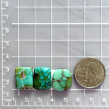 Medium Mint Green Mixed Treasure Mountain Turquoise, Set of 3 Dimensions
