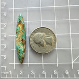 Large Sea Green Surfboard Treasure Mountain Turquoise Dimensions