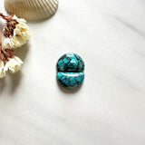Small Sky Blue Half Moon Yungai Turquoise, Set of 2 Background