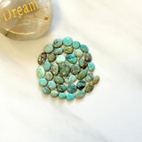 Small Mixed Mixed Mixed Turquoise, Set of 37 Background