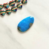 Large Sky Blue Freeform Ithaca Peak Turquoise Background