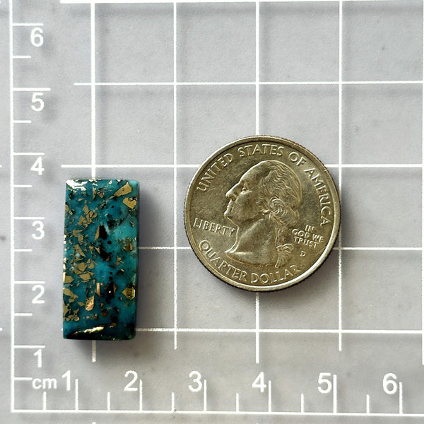 Large Ocean Blue Bar Ithaca Peak Turquoise Dimensions