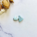 Small Sky Blue Mixed Carico Lake Turquoise, Set of 2 Background
