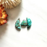 Small Sky Blue Mixed Namtso Lake Turquoise, Set of 3 Background