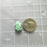 Medium Sky Blue Teardrop Yungai Turquoise Dimensions