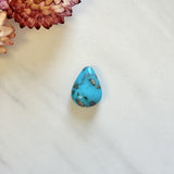 Medium Sky Blue Teardrop Ithaca Peak Turquoise Background