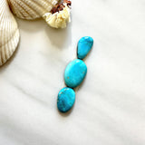 Small Sky Blue Freeform Sleeping Beauty Turquoise, Set of 3 Background