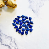 7x9mm Teardrop Lapis Lazuli, Set of 8