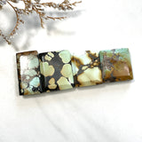 Medium Mixed Bar Mixed Turquoise, Set of 4 Background