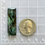 Large Deep Green Bar Crescent Lake Variscite Dimensions