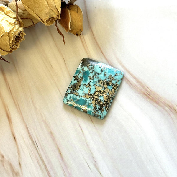 Large Sky Blue Bar Ithaca Peak Turquoise Background